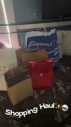 Shopping haul