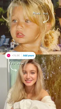 Mini me vs you now