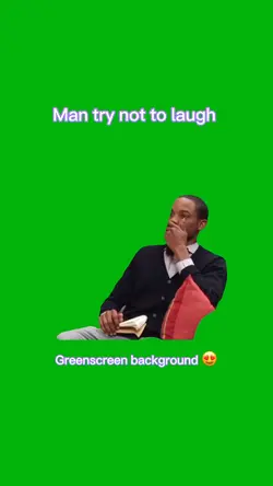 Man holding laugh