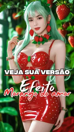 Efeito morango amor