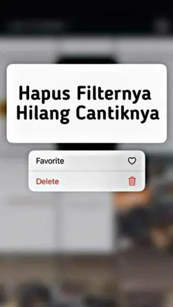 HAPUS FILTERNYA 
