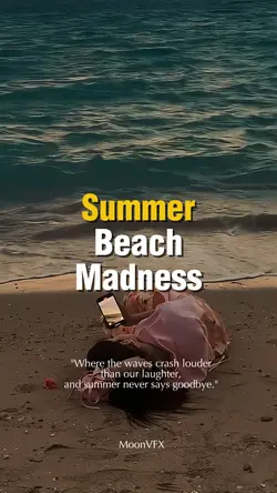Summer Beach Clip