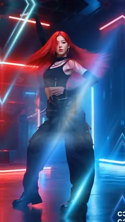 Neon Dancer Edit