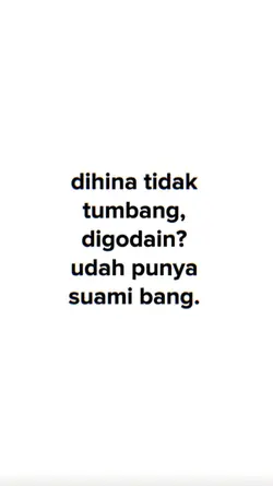 di hina tidak tumban