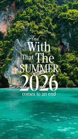 And with that summer