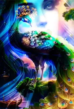 Peacock dance 