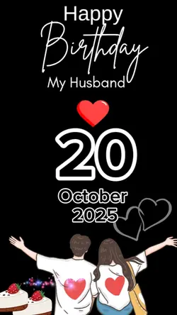 HBD Husband 20 Oct 