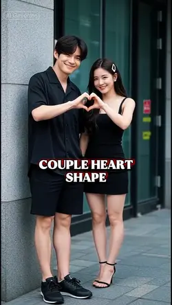 AI Couple heart shap