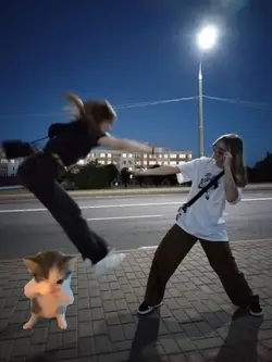 kucing joget scuba