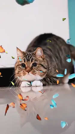 kucing butterfly
