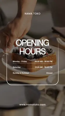 opening hours