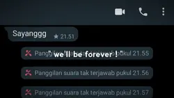 we'll be forever !