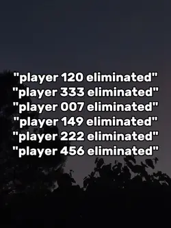 "eliminated"
