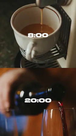 Morning evening