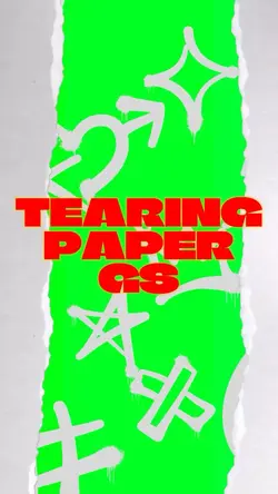 Tearing paper GS 