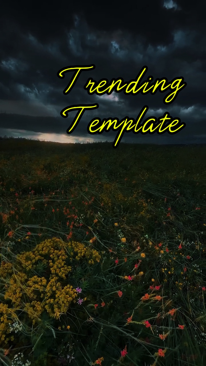 capcut template cover