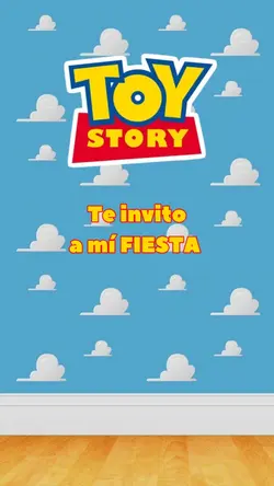 Invitación Toystory 