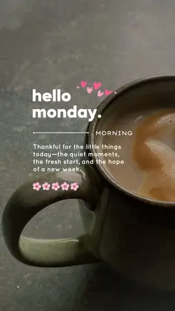 Hello Monday ❤️