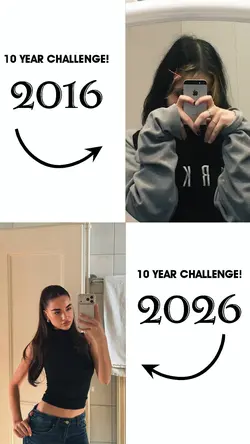 10 year challenge