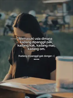 Memasuki usia dimana