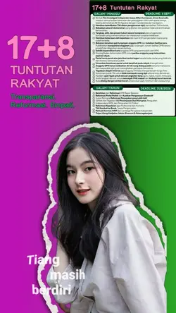 Pink green indonesia