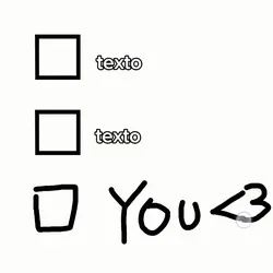 you