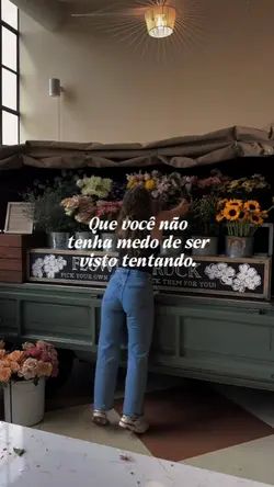 não tenha medo....