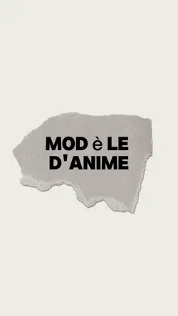 modèle d'anime