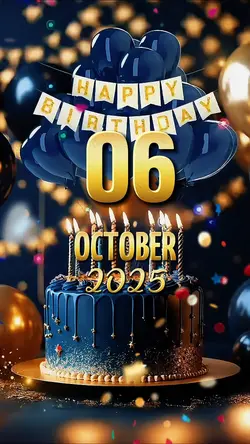 BIRTHDAY 6 OCTOBER 