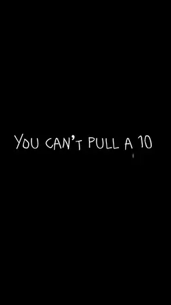 Cant pull a 10
