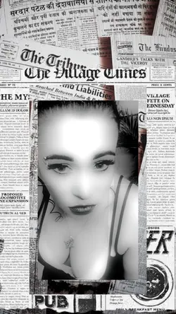 retro newspaper