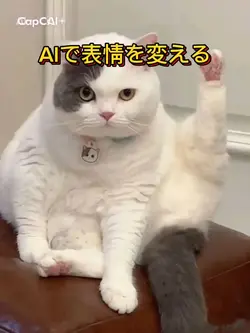 AIで表情を変える