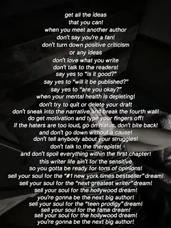 writers dream