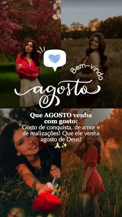 Bem-vindo Agosto 