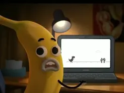 laptop | banana