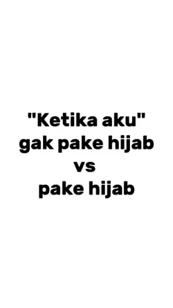 gak pake x pakehijab