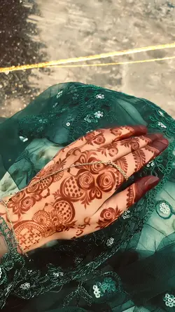 Mehndi template 