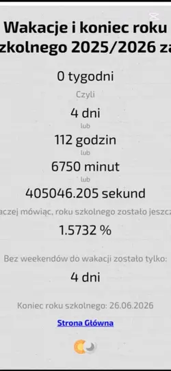 4 NI DO WAKACJI!!😭⛱️🥹