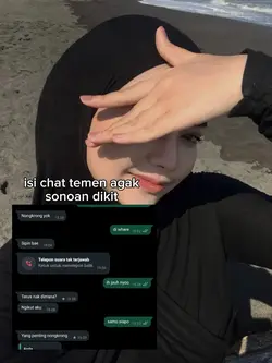 isi chat temen agak