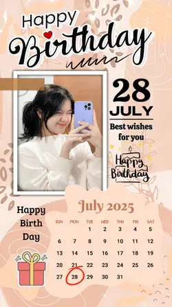28 JULY HBD 2025