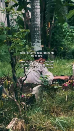 kalo ditanya lebaran