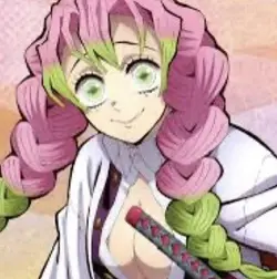 Mitsuri and obani<3