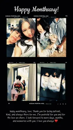 Happy Monthsary!