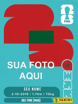 Figurinha Marrocos 