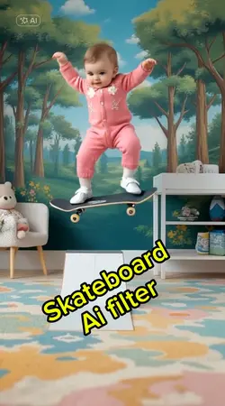 Skateboard Ai filter