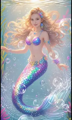 AI Mermaid effect 
