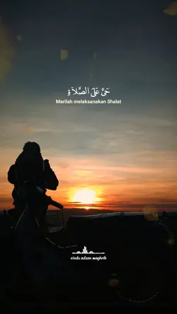 rindu adzan maghrib