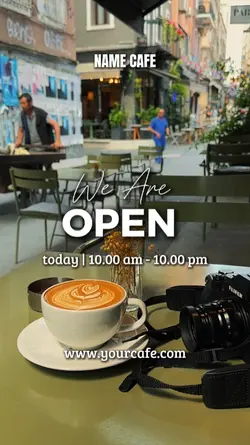 we are open 