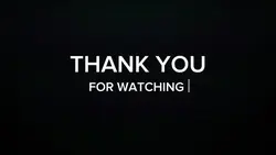 Thank You Outro