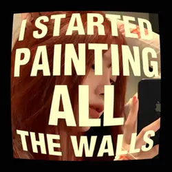 I STARTED PAINTING